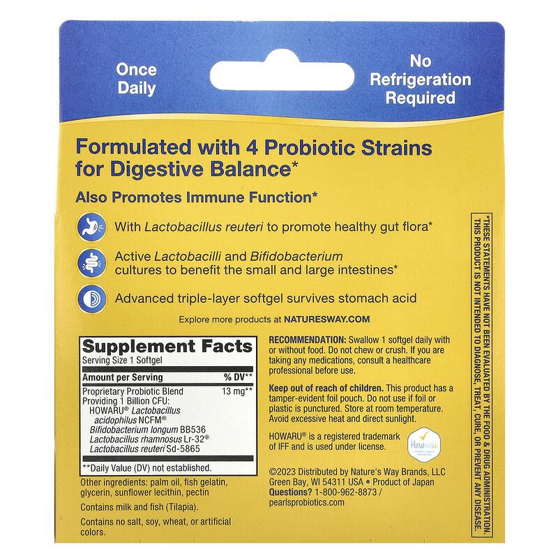 Primadophilus Reuteri Probiotic, 1 Billion, 30 Softgels