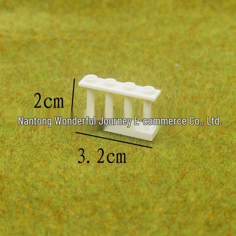 Little Bricklayer DIY Building Set: Doors, Windows & Fences for Small House - Educational Toy Model Parts.
