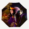Maleficent"Coven Themed Automatic Opening and Closing Umbrella, Brightly Colored 8-rib Portable Umbrella, Suitable for Men and Women, A Perf