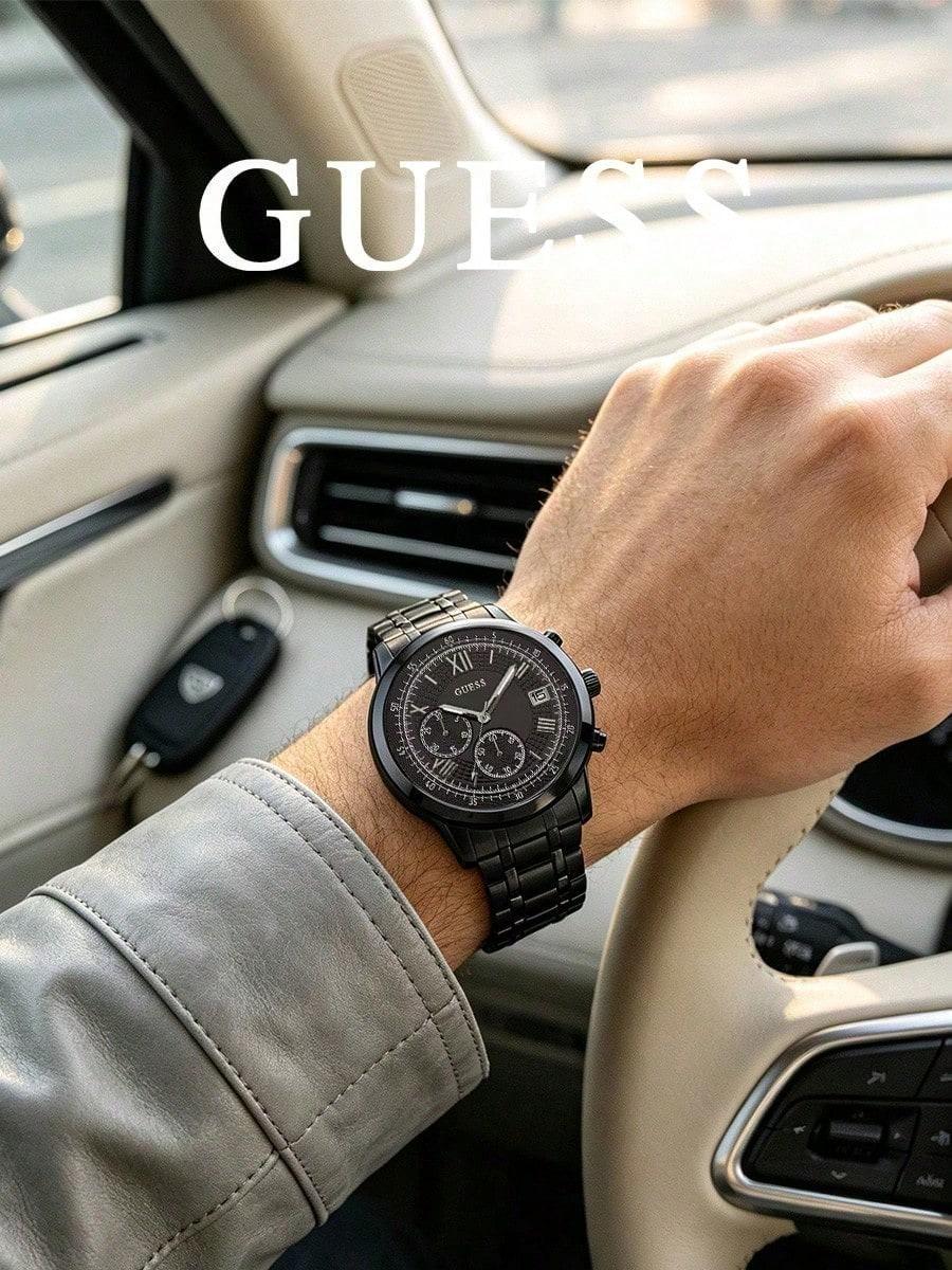 GUESS Men s Quartz watch W1001G3 чёрный