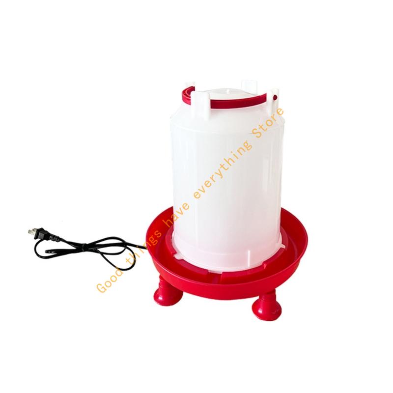 

Electric Water Heater for Poultry Ensuring Warm Drinking Water in Freezing Weather Condition Duck Chicken Waterer 55KF