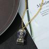 1pc Arcane Jinx VI Boxing Gloves Pendant Necklace Vintage Game Personality Pendant Choker Fashion Jewelry Festival Gifts