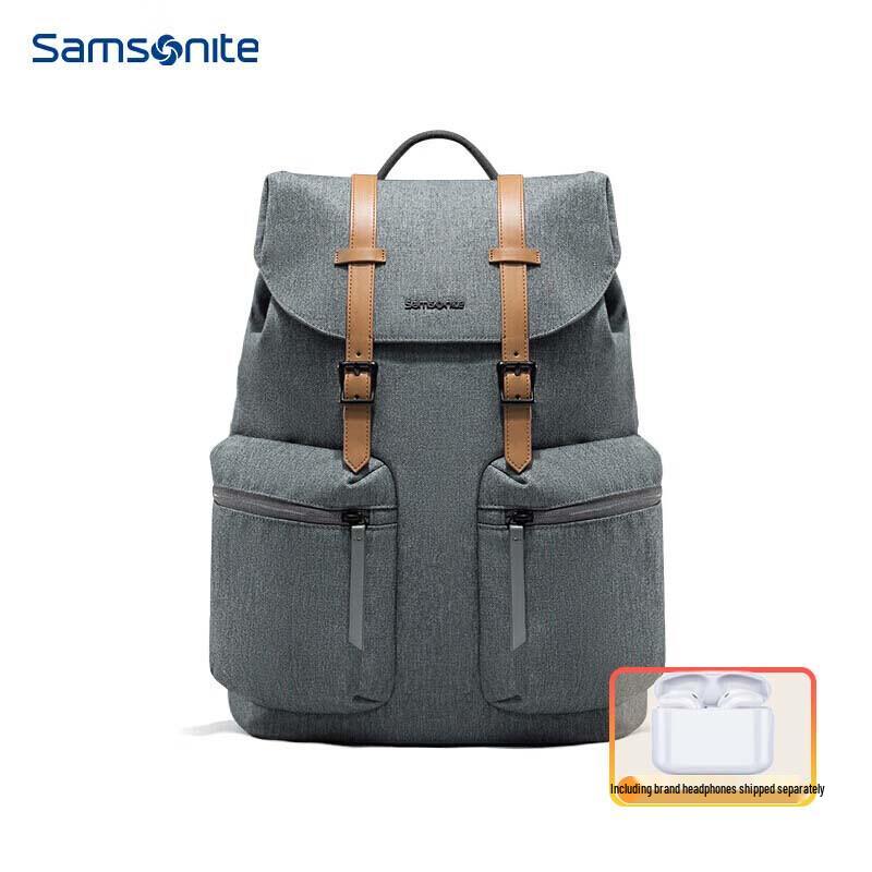 Samsonite TQ6*48001 14-inch Laptop Backpack with Bluetooth Headset
