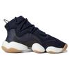 Adidas Originals Crazy BYW J Cushioning Mid top Basketball Shoes Navy Blue White Teenagers F34358