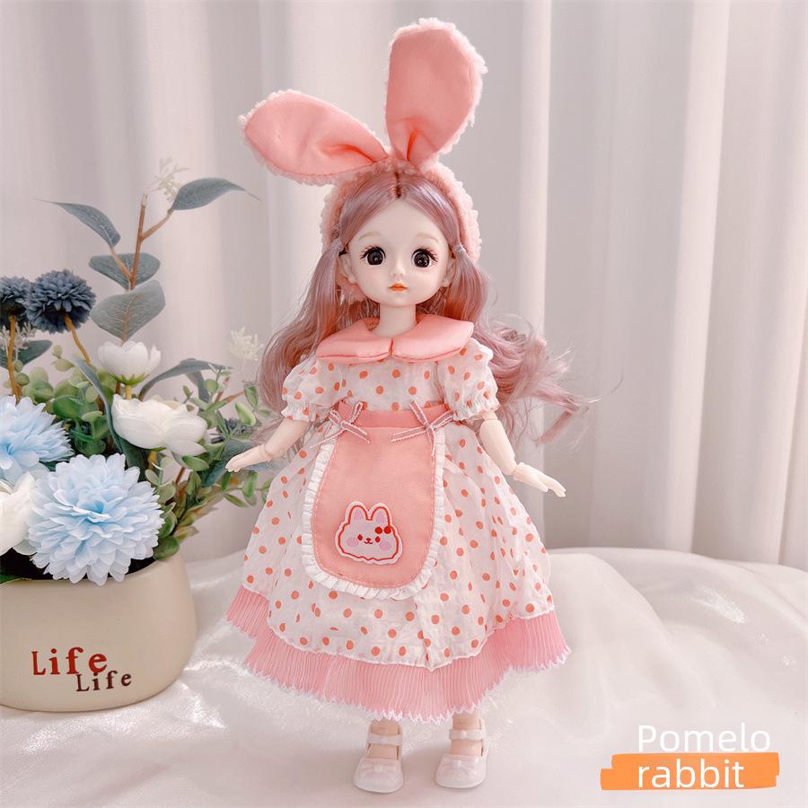30 Cm Cute Princess Doll Set - 20 Joint BJD Girl, Perfect Birthday Gift
