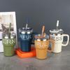 New Classic Style Handle Coffee Cup Mug Trendy Casual Office Cup Large Caliber USA Coffee Cup Mug Durable Durable Useful