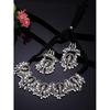 Latest Stylish Traditional Oxidised Silver Necklace Jewellery Set for Women
