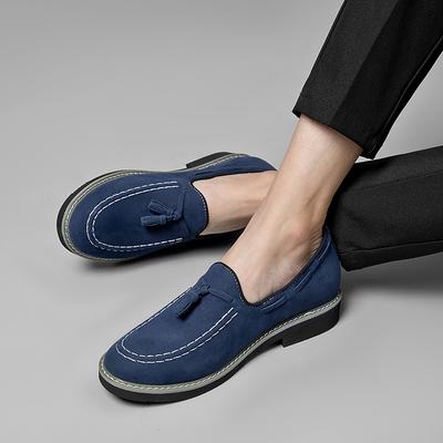 Fashion Fashion Tassel Men Suede Leather Casual Shoes Men's Business Party Wedding Loafers Moccasins Men Light Comfortable Driving Shoes