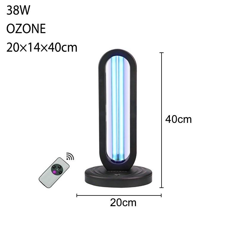 38W/65W/100W Household Ultraviolet Germicidal Lamp UV Light Sterilizer Professional UV Disinfection Sterilization Ozone Lamp