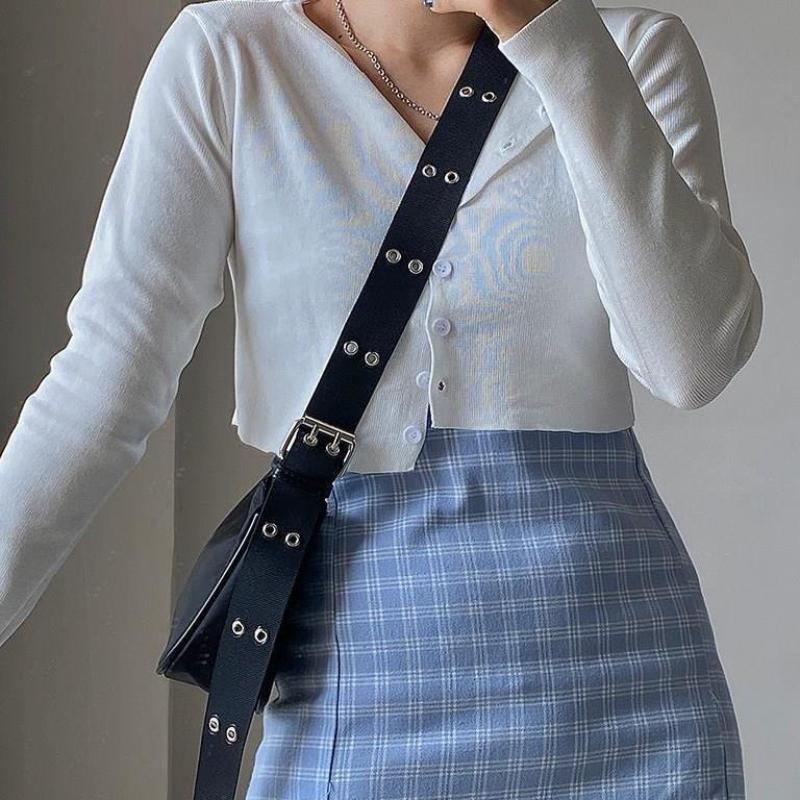 Women Crossbody Bag Nylon Fashion Solid Zipper Soft Shoulder Bag Purses and Handbags Adjustable Shoulder Strap Black Tote Bag