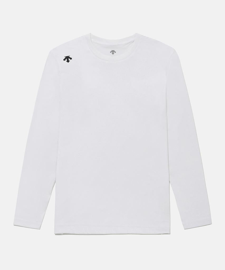 DESCENTE Tough Long Sleeve T-Shirt White Sr323Utl71 (B Type)