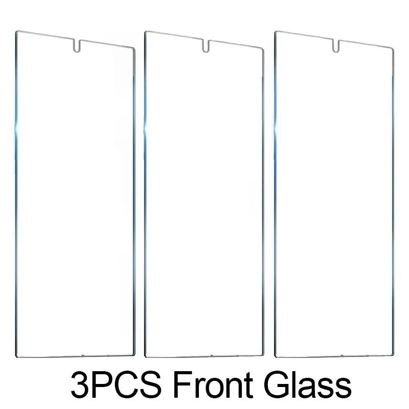 6 In 1 Tempered Glass For Samsung Galaxy S25 S24 Ultra Plus Screen Protector Film Camera Lens Film Anti Scratch Protective Films
