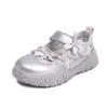 Kids Sports Sandals Korean Style Girls Princess Shoes Ribbon Bow Sweet 2025 New Children Sneakers Non-slip Soft Sole Ins Trendy