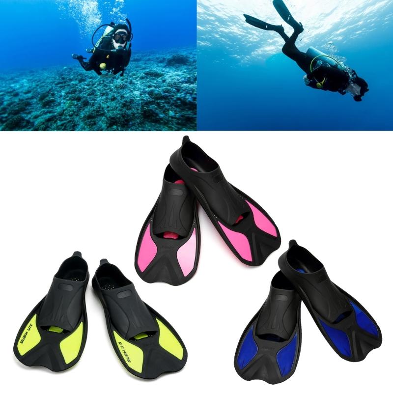 Diving Fins Adults Childrens Swimming Fins Starter Swimming Training Equipment