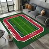 3D Soccer Football Sport Area Rug,Carpet Rug for Living Room Bedroom Sofa Doormat Kitchen Decoration Kid Play Non-slip Floor Mat