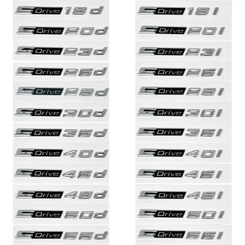 Emblemă Aripă Mașină Insignă Portbagaj Autocolant 3D Xdrive 20d 30d 35d 40d 50d 20i 25i 30i pentru BMW X1 X3 X4 X5