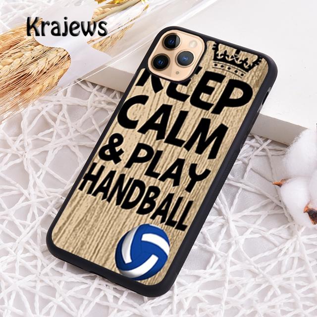 Krajews Handball Sport For iPhone 17 Air 16 Phone Case Cover 15 14 Plus 12 13 Pro Max Coque