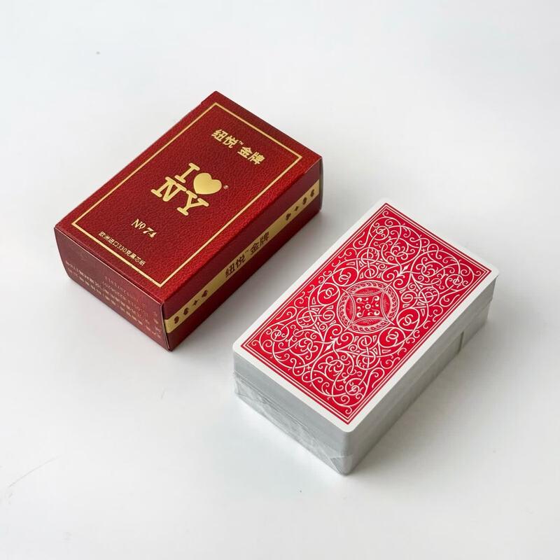 Mei Tan 330g Black Core Poker Cards красный