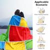 1PC Comics, backgroundOutdoor Flannel Blanket - Soft Plush Decor for Picnics, Camping, Bedroom, Playroom, Office, or Lunch Break 1278A