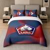 3Pcs Bedding SetLOSC Lille FC Soft Bed Sheet and Two Pillowcases Home Bedroom Decor