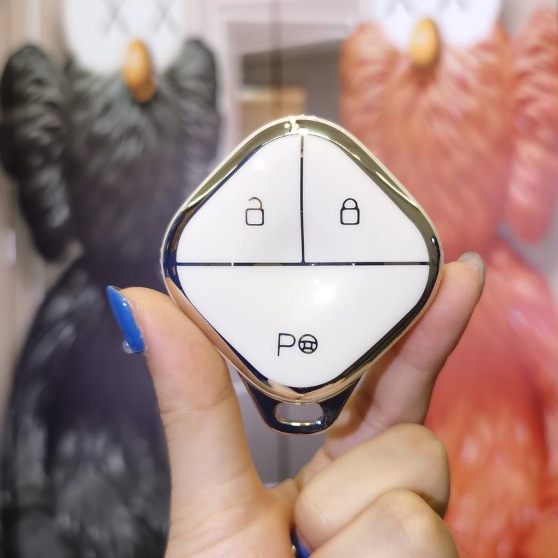 New Baojun KIWI Key Cover: Smart Trend Luxury DJI Edition for Wuling Mini Convertible