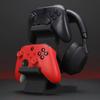 3D Printed Multi Functional Headphone Stand 2in1 Gamer Handle Hanger Gaming  Headset Bracket Desktop Display Shelf Space Saving