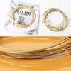 Universal Acoustic Guitar String Brass Hexagonal Steel Core Strings for Musical Instruments Guitars Strings Guitar Part