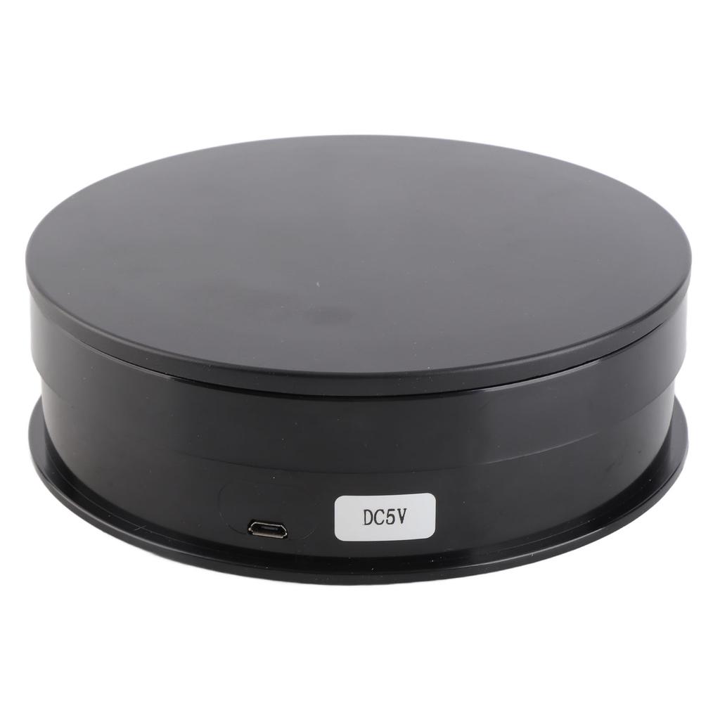 Still Turntable 15cm Remote Control Speed Electric Rotating Turntable Display Stand Photography Video Shooting Props
