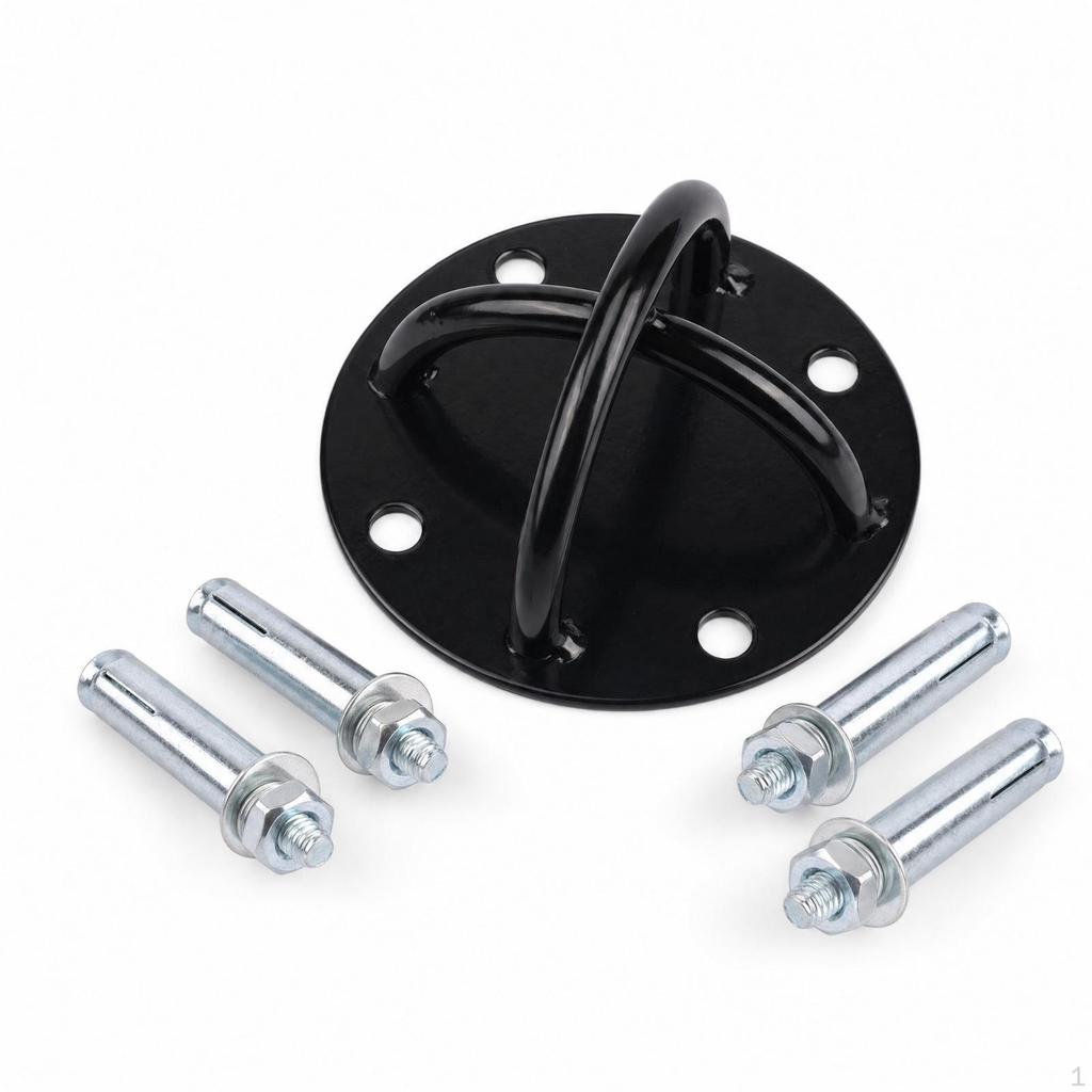 Fitness Anchor Plate with ULoop Multi Purpose Overhead Flexibility and Balance Discipline