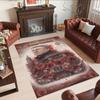 Manchester Customized Name Carpet Design for Foyer Decorate room Outdoor Balcony Antislip Carpet Anime Office Decor Best for Christmas