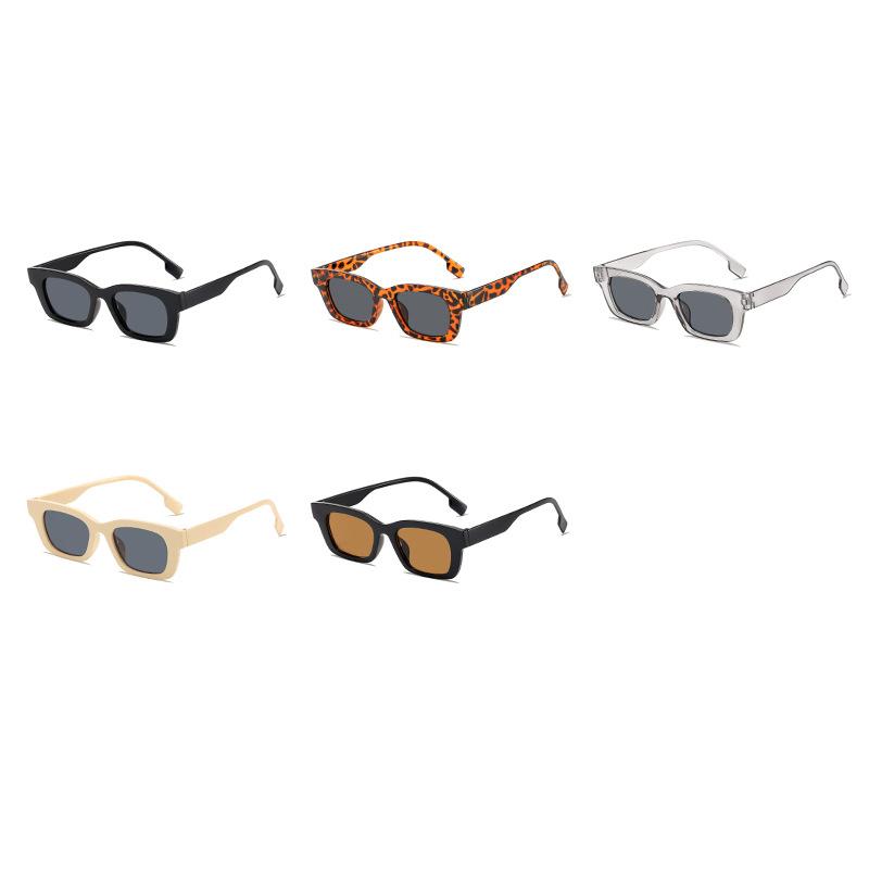 New Vintage Square Sunglasses for Women Men Retro Rectangle Sun Glasses Unisex Oval Eyewear Oculos De Sol Fashion Eyeglasses