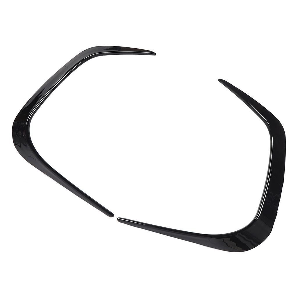 Front Bumper Fog Light Spoiler Enhanced Aerodynamic Front Bumper Fog Lamp Splitter   Vent Trim Replacement for 2 Series   G42 M Sport 2022+