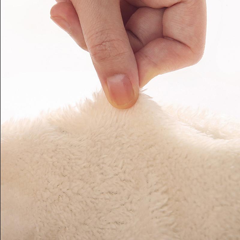 Barnebomullsbukser Vintergutter Tykkede bukser Bomull Lamull Varme bomullsbukser Gutteplysj uformelle bukser