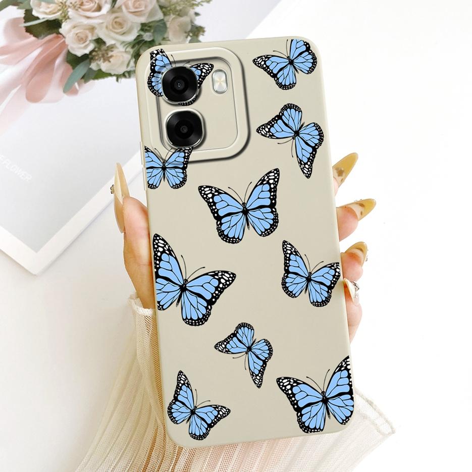 For Oppo A6 4G Case Oppo A6x 5G CPH2783 Pretty Girl Sunflowers Painted Cover Soft Silicone Case For Oppo A6x 4G OppoA6 5G Fundas