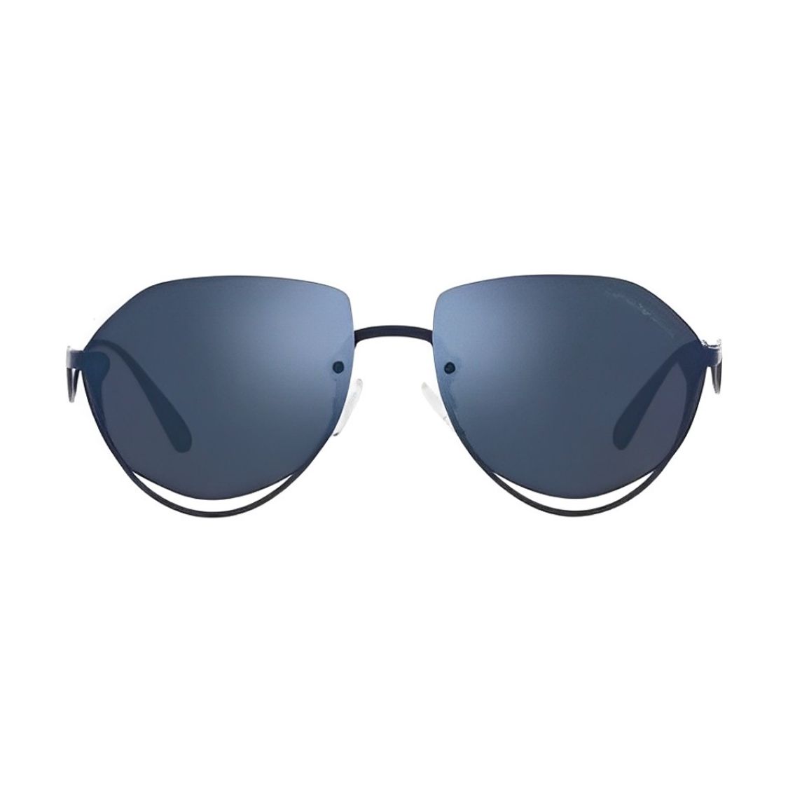 

Emporio Armani Wave Leg UV Protection Irregular Sunglasses Men sunglasses Blue EA2137301855 Blue,56
