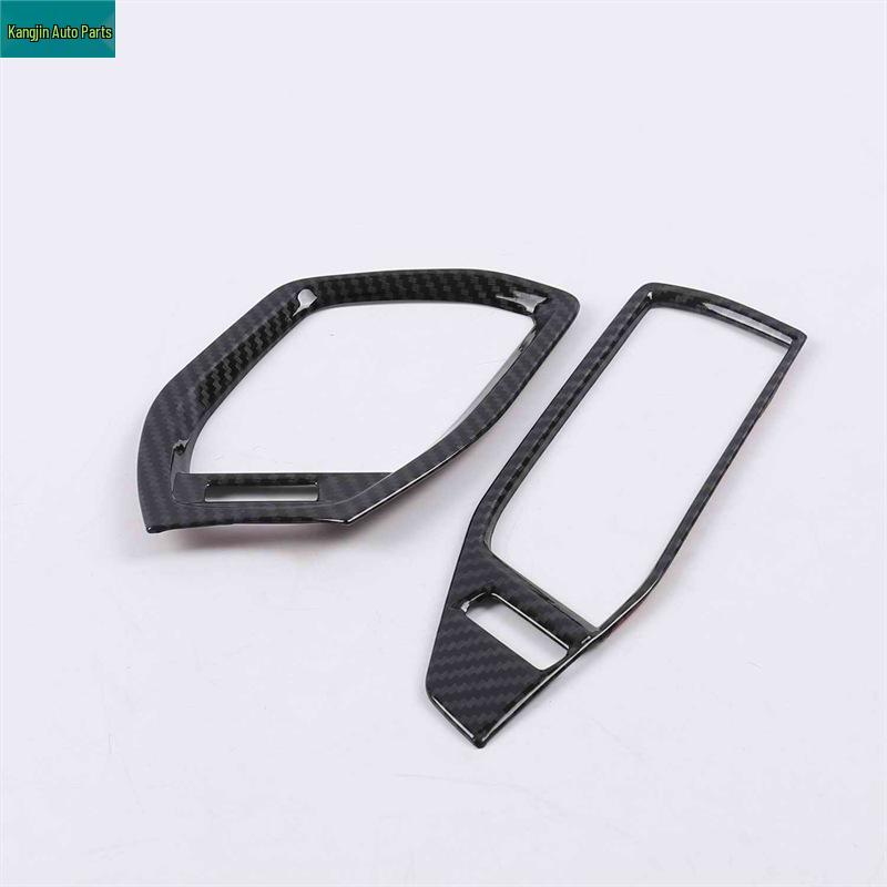 Carbon Fiber Interior/Exterior Mods with Integrated Air Outlets & Rotating AC Panel for 2019 Ford Focus