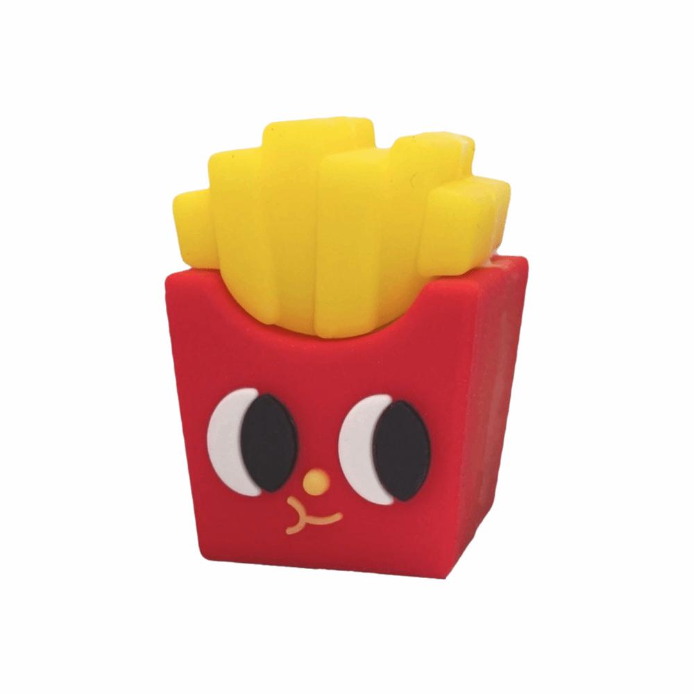 

Stationery French Fries Sharpener Creative Student Sharpener Pencil Sharpener Classroom Prize красный