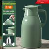Large Capacity Thermos Flask with Glass Liner - Insulated Hot Water Bottle for Dorms