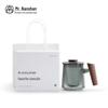 Square Round Glass Tea Mug