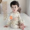 Newborn High Waist Cotton Pajama Set - Belly Protection and Autumn Bottoms