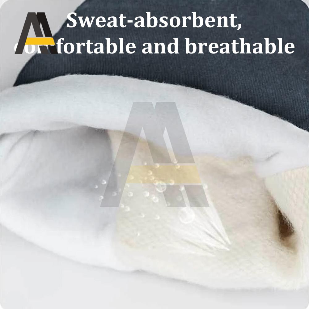 Heat Resistant Oven Gloves Mitts Baking BBQ Gloves For Grill Heat Insulation Leather Forging Double Layer Welding Gloves