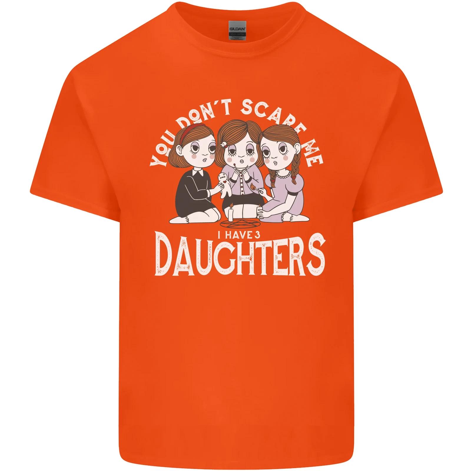 You Cant Scare Me I Have Daughters Mothers Day Kids T-Shirt Childrens L