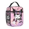 Animated Pattern Children'S Meal Bag Student Portable Lunch Bag Full Print Square Picnic D System