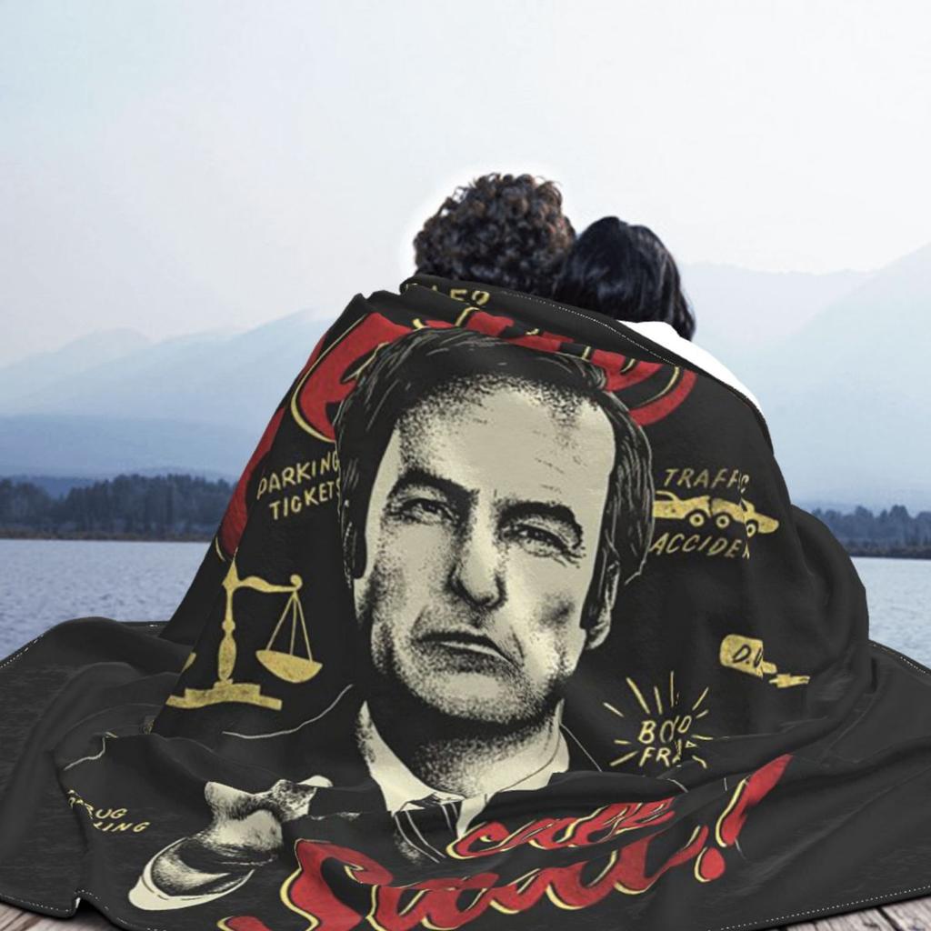 Better Call Saul Goodman TV Movie Blankets Soft Warm Flannel Throw Blanket Cover for Bed Living Room Picnic Travel Home Couch