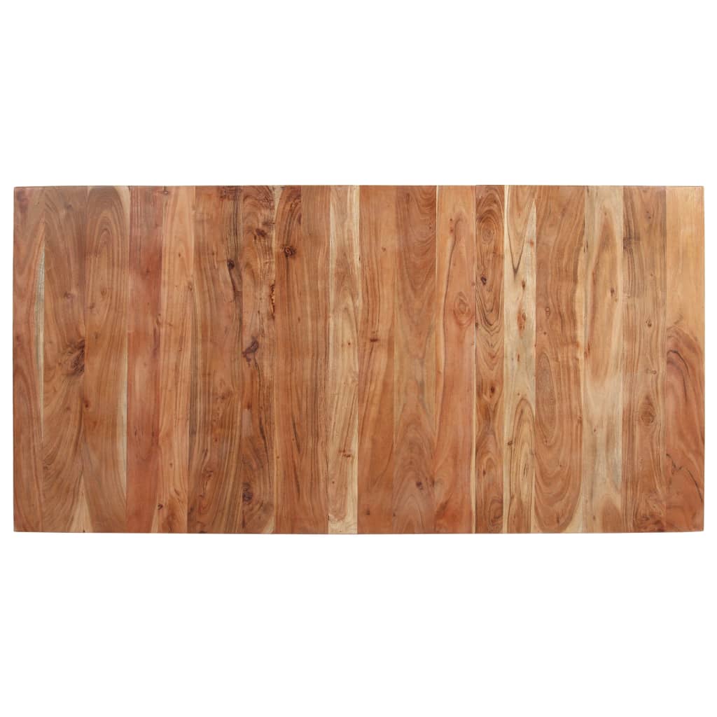 Dining Table 160x80x76 Cm Solid Acacia Wood