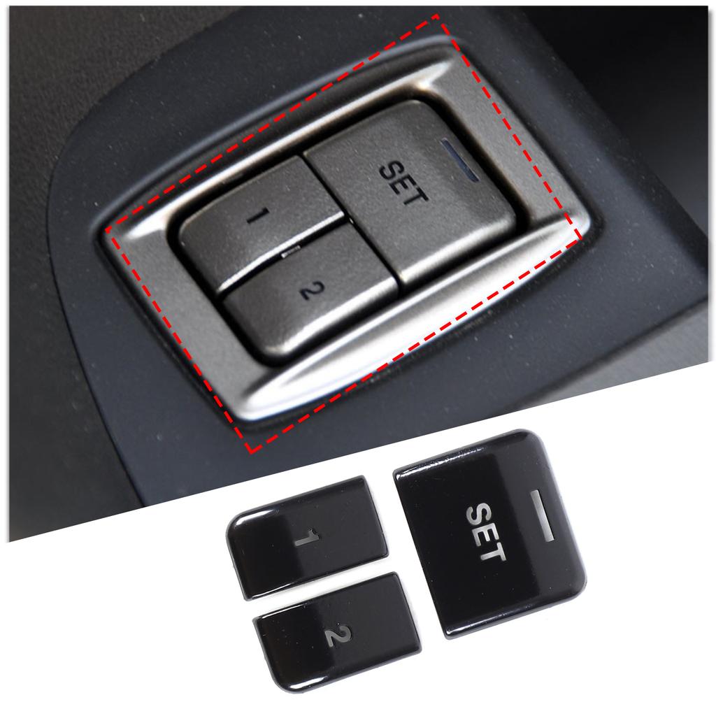 For Jaguar XF XJ 2008- Car AC Gear Switch Repair Decals aluminum alloy Button Stickers Car Accessories Interior