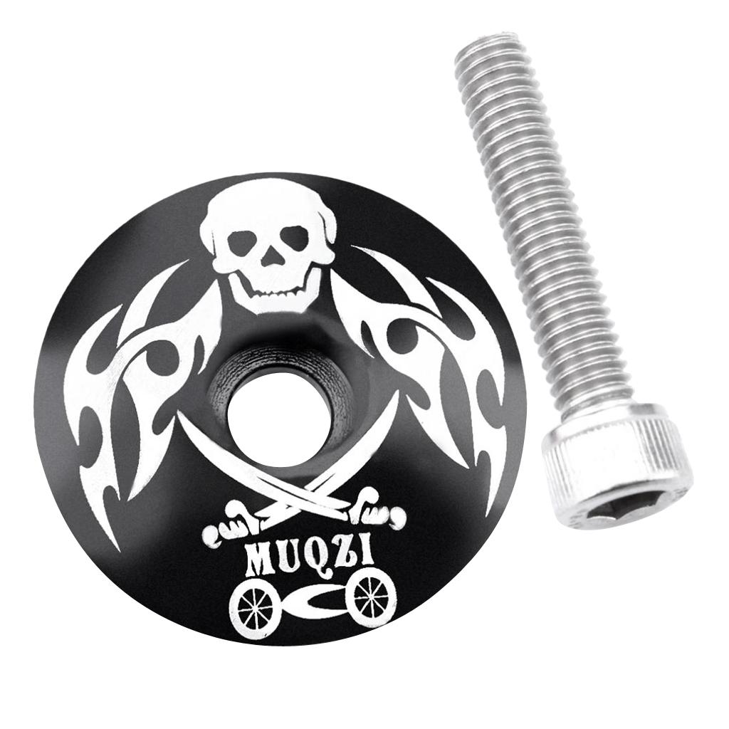 Oberer Vorbau-Abdeckung Fahrradhelm für Mountainbikes Fahrrad Gabel 1 1/8