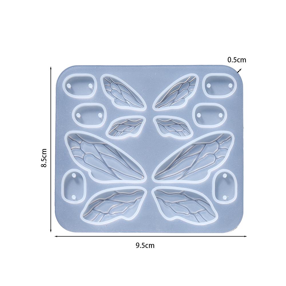 Earring Pendants Epoxy Resin Silicone Mold Heart Shape Mould for DIY Keychain Earring Pendant Jewelry Making Casting Crafts