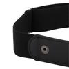 5Pcs Buckle Free Belt PunchFree No Bulge No Hassle Webbing Belt for Pants Accessories(Black )