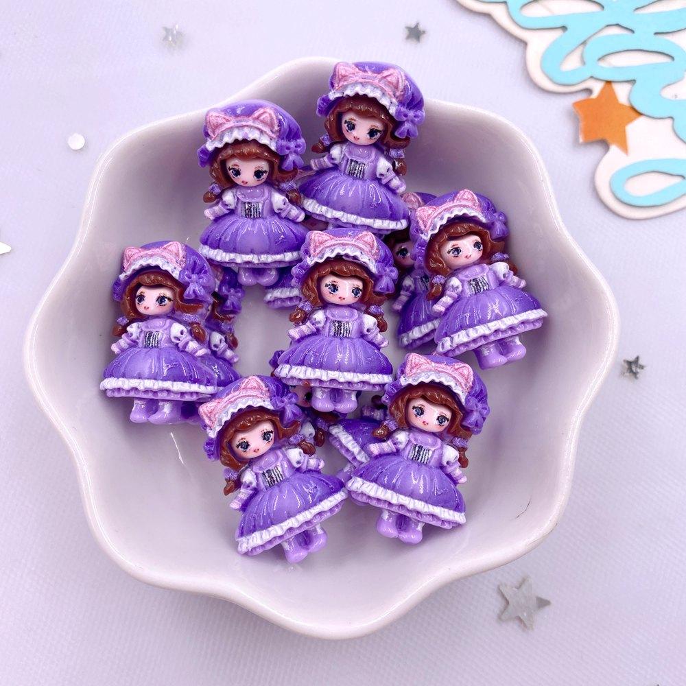 20 SZTŻywica Kawaii Kolorowy Kreskówkowy Aniołek Dziewczynka Płaska Kamień Wystrój Domu Księżniczka Wróżka Figurka Scrapbooking DIY Akcesoria Rękodzieło